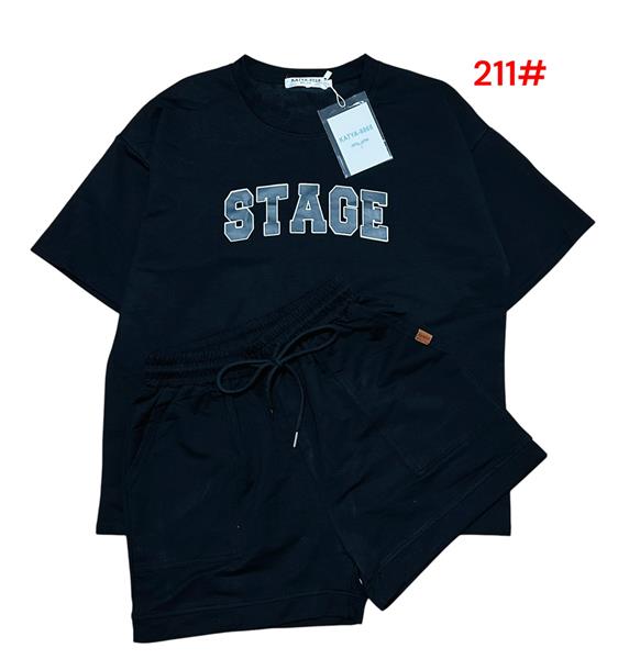 Костюм Katty (S-L) 211 black (лето)