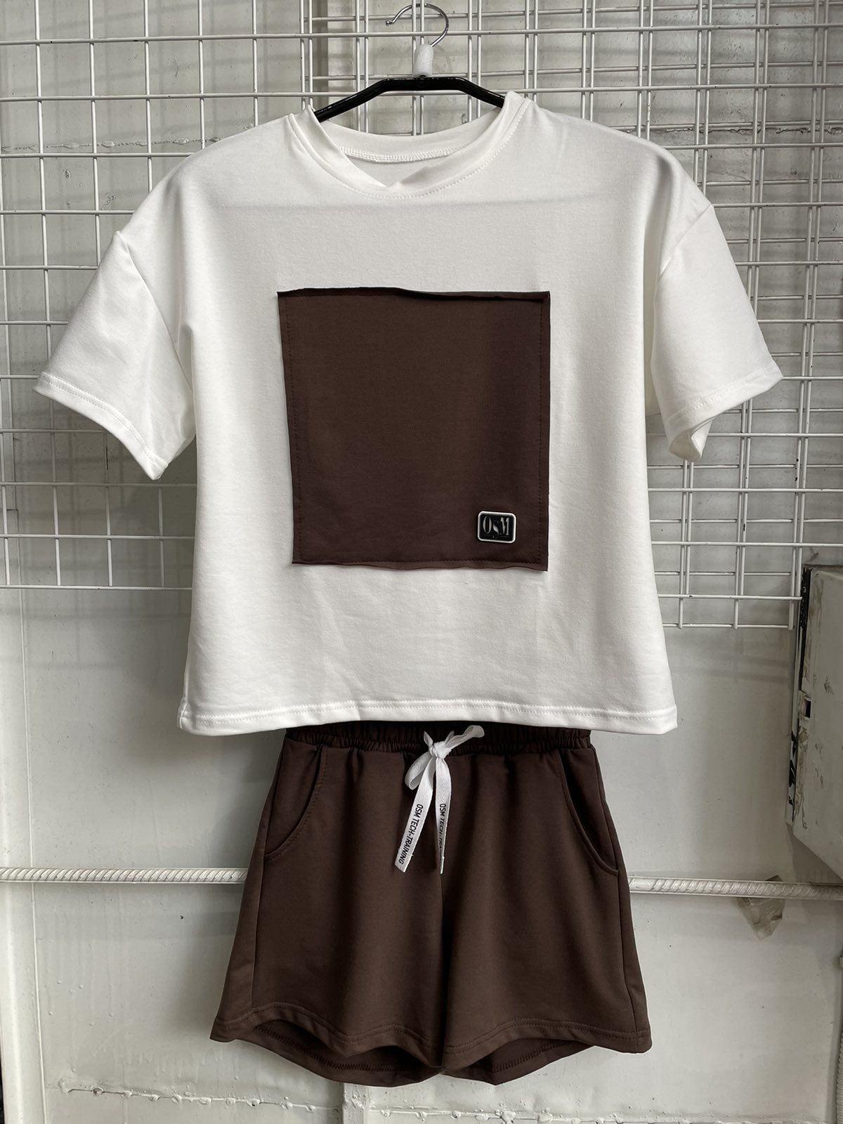 Костюм Sport style (2XL-5XL) 10269 brown (лето)