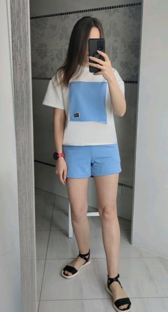 Костюм Sport style (2XL-5XL) 10269 l.blue (лето)