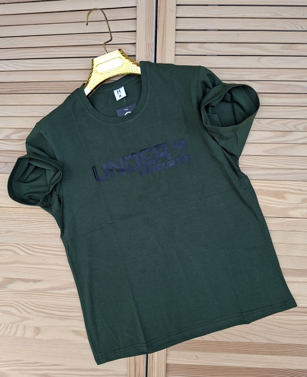 Футболка Sport style (S-2XL) 88-1 green (деми)