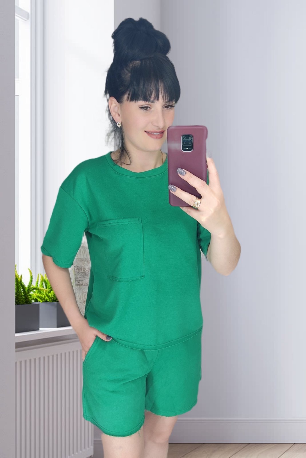 Костюм Valentina (42-50) 042 green (лето)