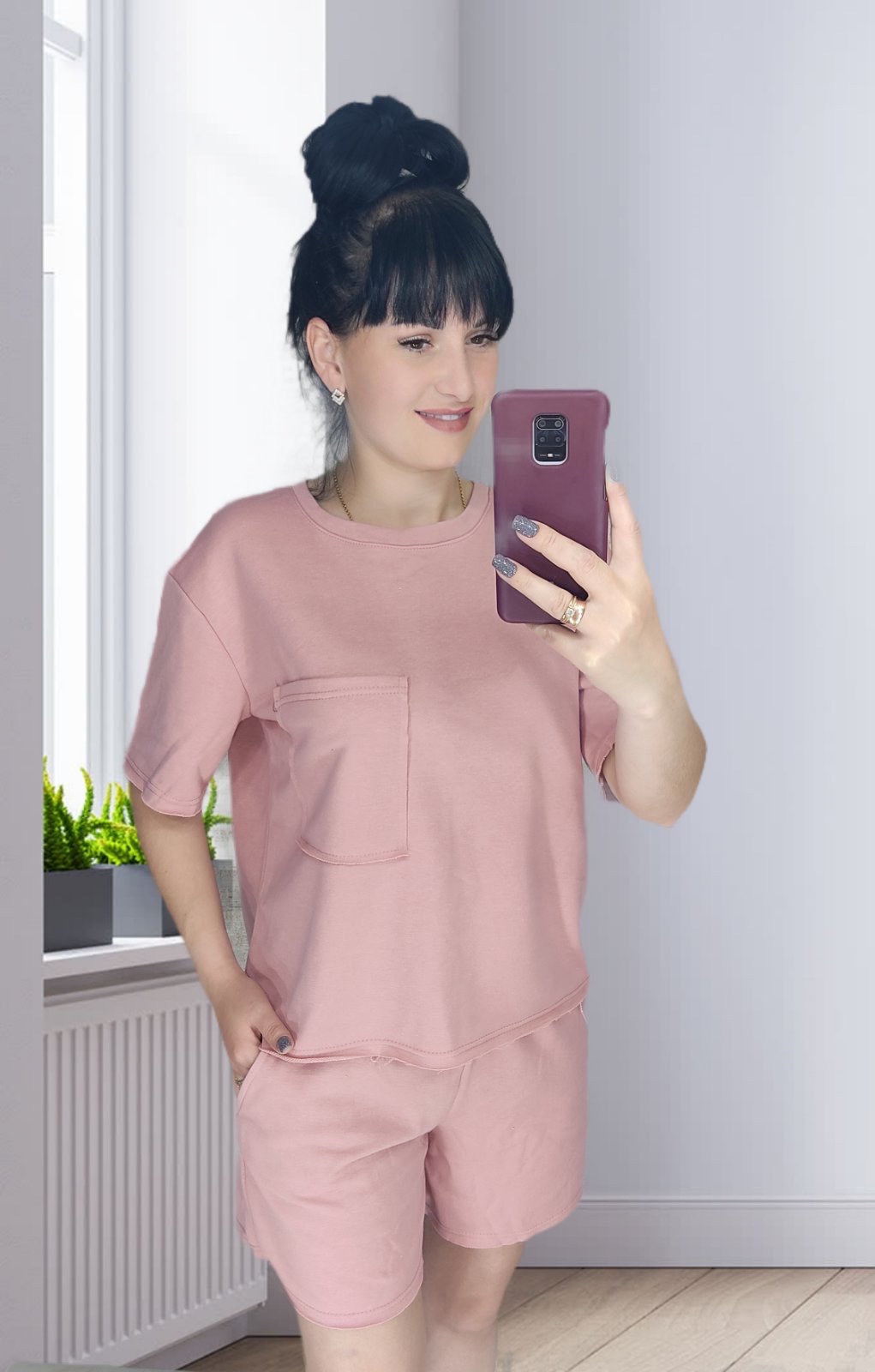 Костюм Valentina (42-50) 042 pink (лето)