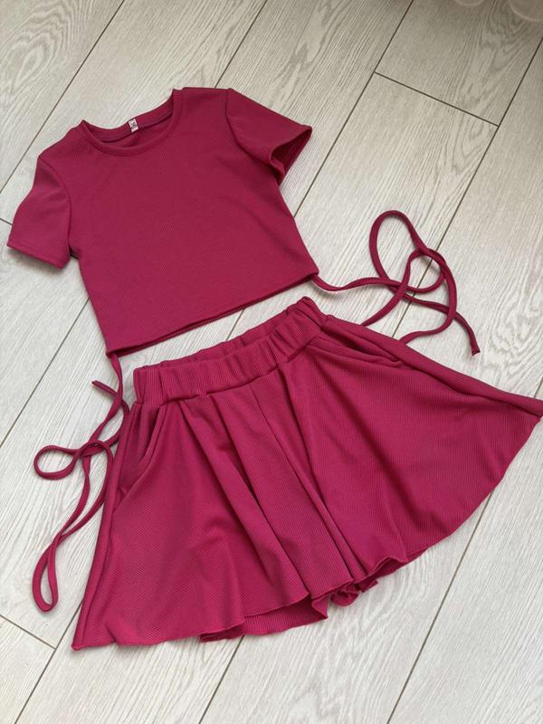 Костюм Ariamo (128-152) A53 wine (лето)