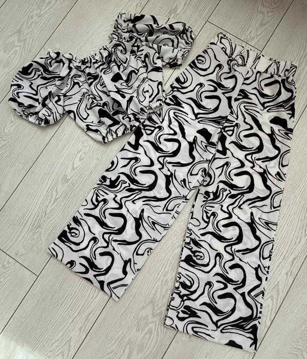 Костюм Ariamo (128-152) A54 white (лето)