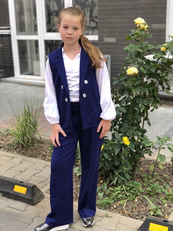 Костюм Moda school (128-140) M12 blue (деми)