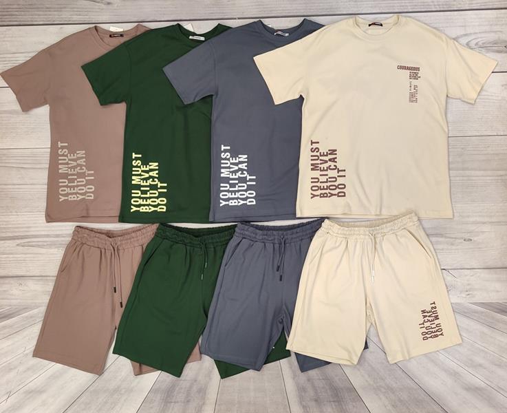 Костюм спорт Annet (48-56) YT7040 green (лето)