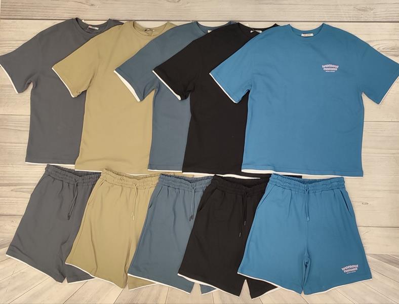 Костюм спорт Annet (48-56) YT7046 blue (лето)