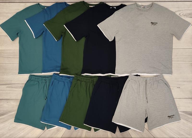 Костюм спорт Annet (48-56) YT7046-1 blue (лето)