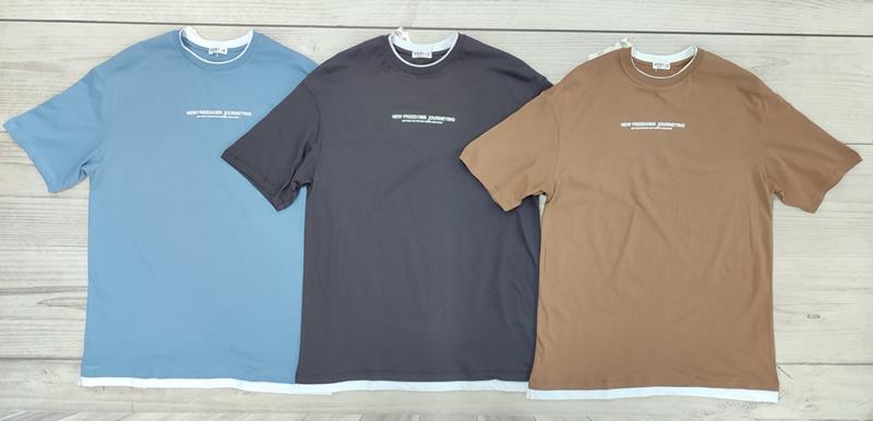 Футболка Annet (48-56) YT8008 blue (лето)