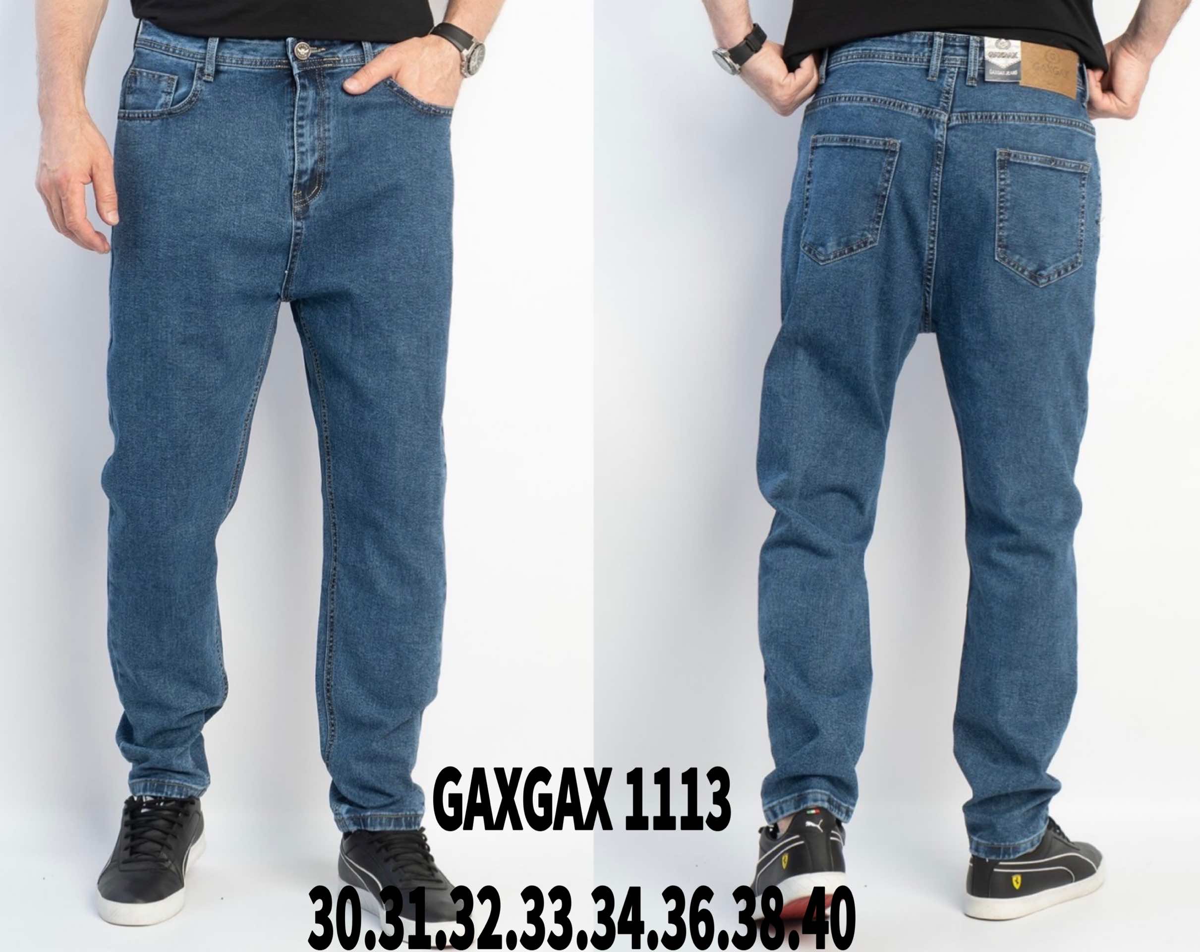 Джинсы God Baron (30-40) GAXGAX1113 blue (деми)