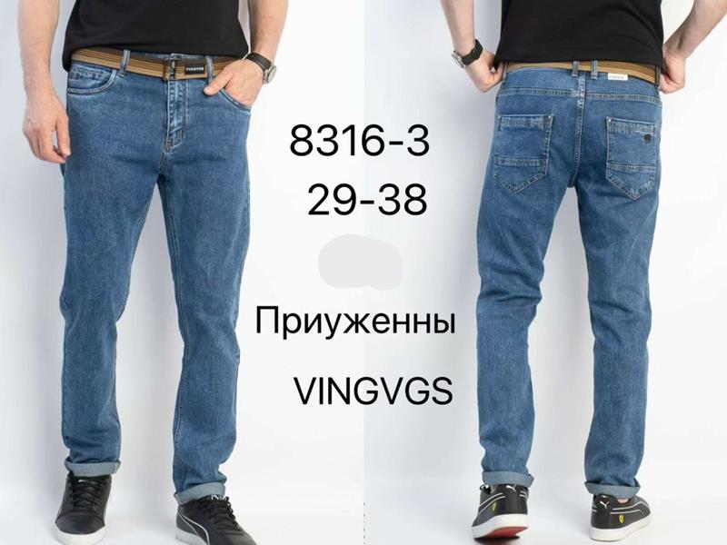 Джинсы Vingvgs (29-38) 8316-3 blue (деми)