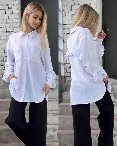 Рубашка Karolina (32-42) KR279 white (деми)