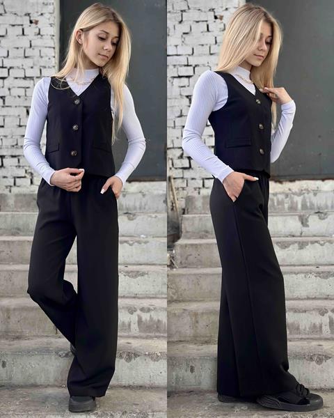 Костюм Karolina (32-42) KR268 black (деми)