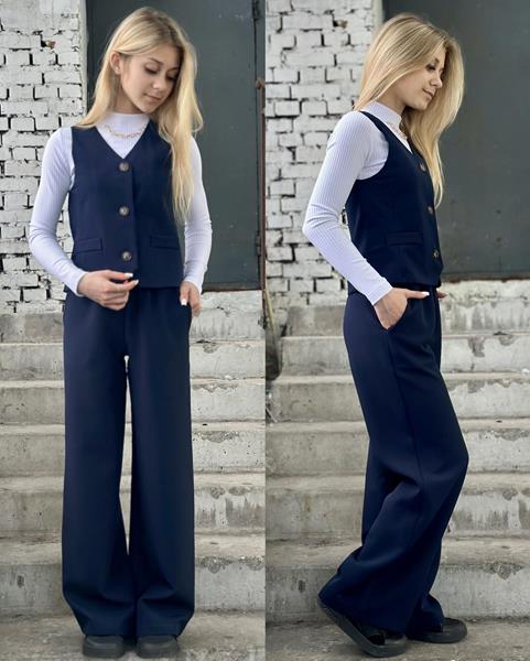 Костюм Karolina (32-42) KR269 navy (деми)
