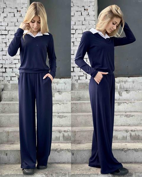 Костюм Karolina (32-42) KR264 navy (деми)