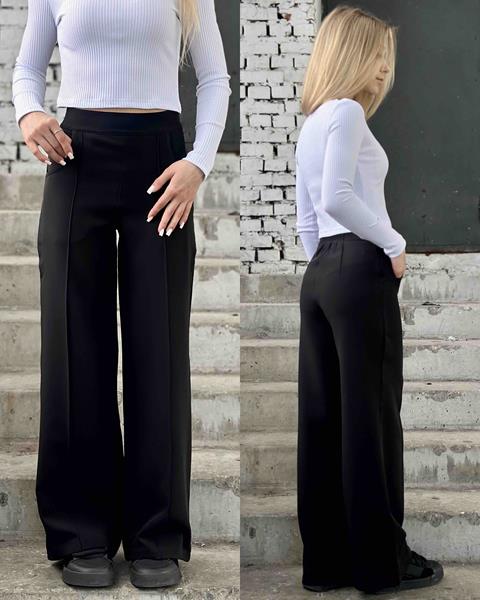 Штаны Karolina (32-42) KR266 black (деми)