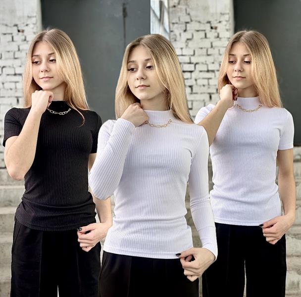 Гольф Karolina (34-42) KR263 white (деми)