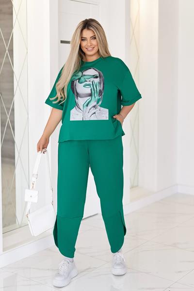 Костюм Seven Zikina (50-64) 1317 green (лето)