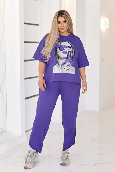 Костюм Seven Zikina (50-64) 1317 purple (лето)