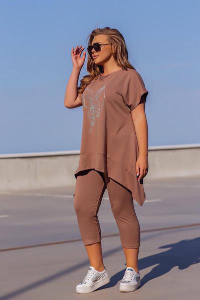 Костюм Seven Zikina (50-64) 912 brown (лето)