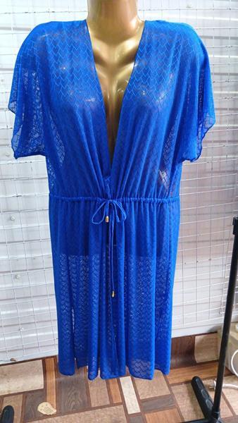 парео Annet (L-2XL) AM12 navy (лето)