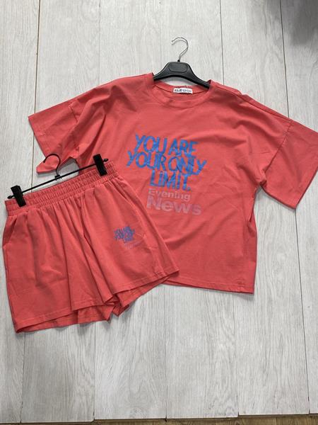 Костюм спорт Annet (S-L) AZ0160 coral (лето)