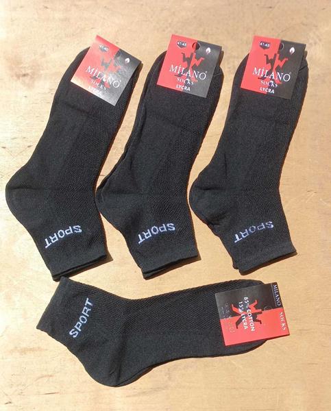 Носки Annet (41-45) HK557 black (лето)