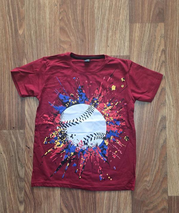 Футболка MMZ (4-12) M371 wine (лето)