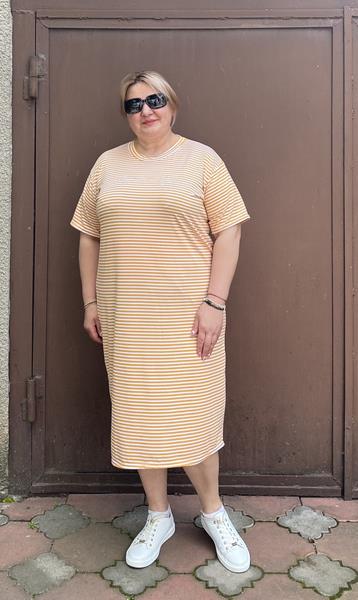 Платье BAT (46-56) 12 yellow (лето)