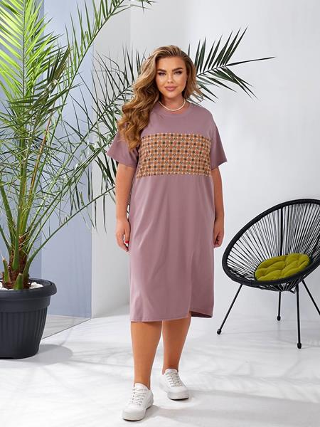 Платье BAT (42-56) 731 beige (лето)