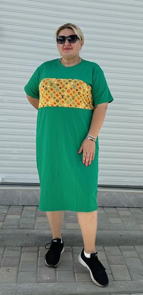 Платье BAT (42-56) 731 green (лето)