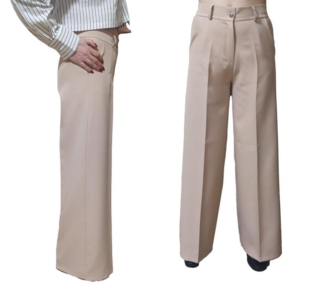 Штаны H&S (36-46) 129-1 beige (деми)