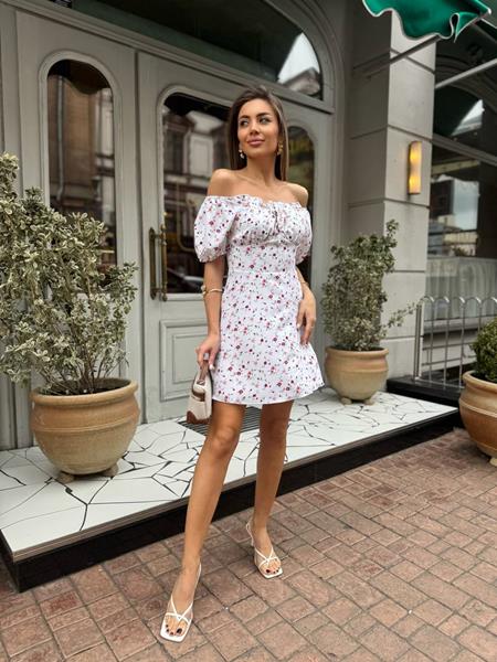 Платье Sofi Cor (42-48) 6040 white (лето)