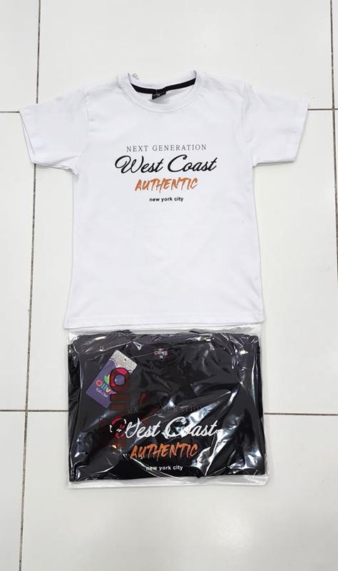 Футболка MMZ (4-8) M396 black (лето)