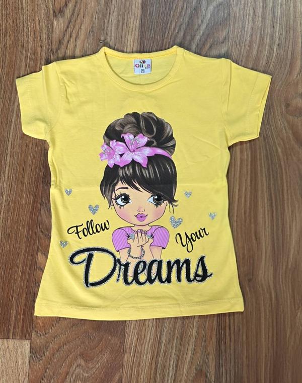 Футболка MMZ (4-8) M414 yellow (лето)