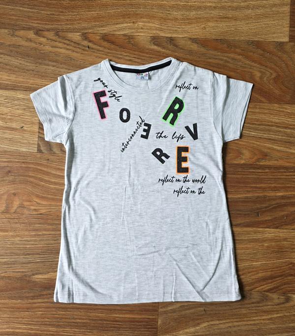 Футболка MMZ (9-13) M399 grey (лето)