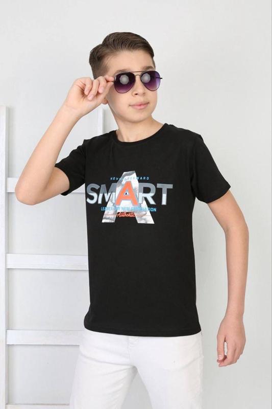 Футболка MMZ (9-13) M406 black (лето)