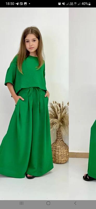 Костюм Ariamo (140-158) A72 green (лето)