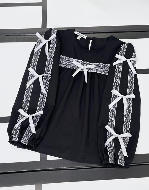 Блузка Kosmy (116-140) 407 black (деми)