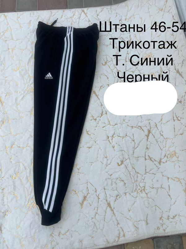 Штаны спорт Lina (46-54) L100 navy (деми)