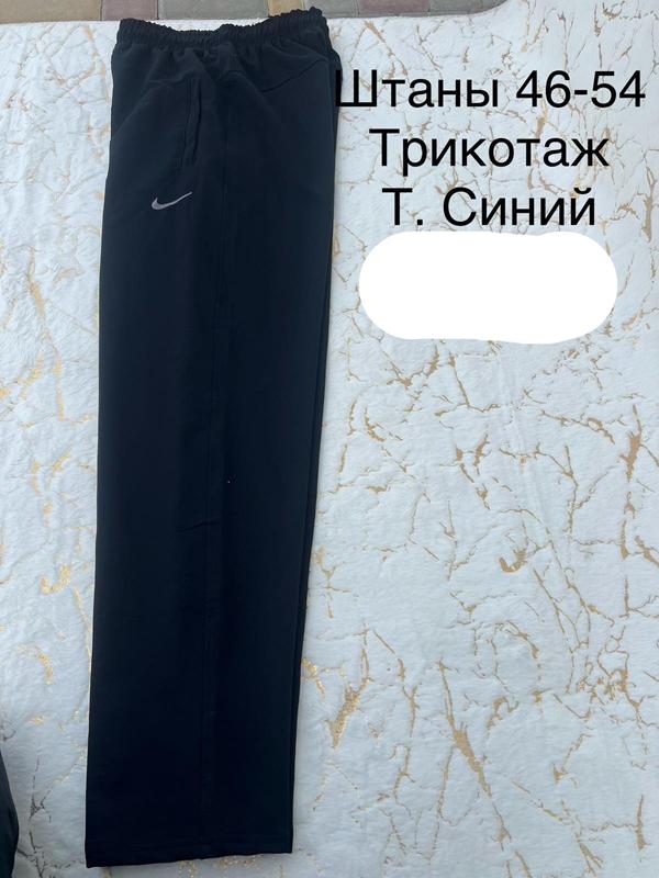 Штаны спорт Lina (46-54) L103 navy (деми)