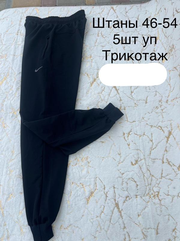 Штаны спорт Lina (46-54) L105 black (деми)