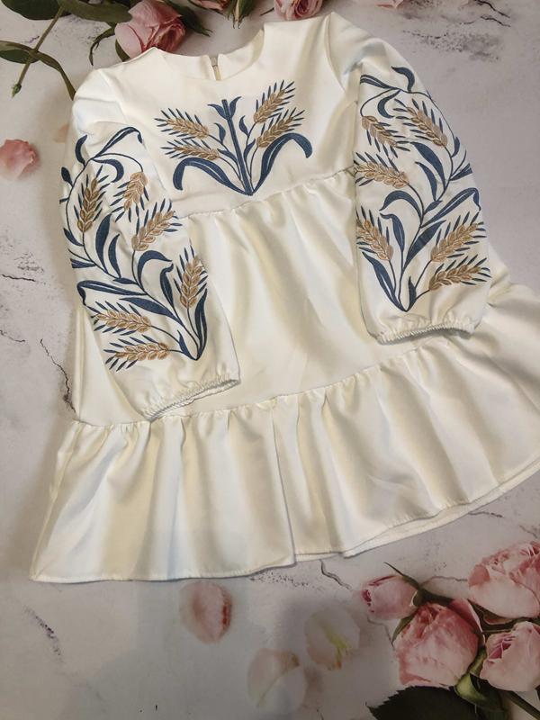 Платье Moda school (128-146) M43 beige (лето)