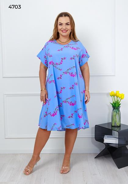 Платье Vehuiah (56-58) 4703 l.blue (лето)