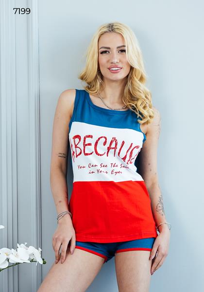 Костюм Vehuiah (S-M) 7199 blue (лето)