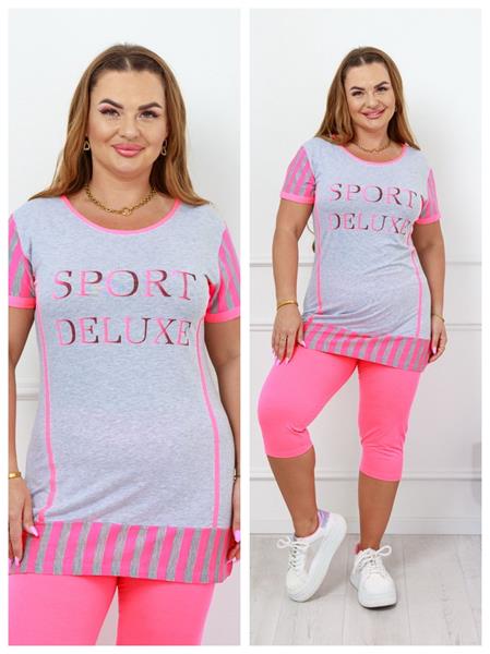 Костюм Vehuiah (2XL-4XL) VH47 pink (лето)