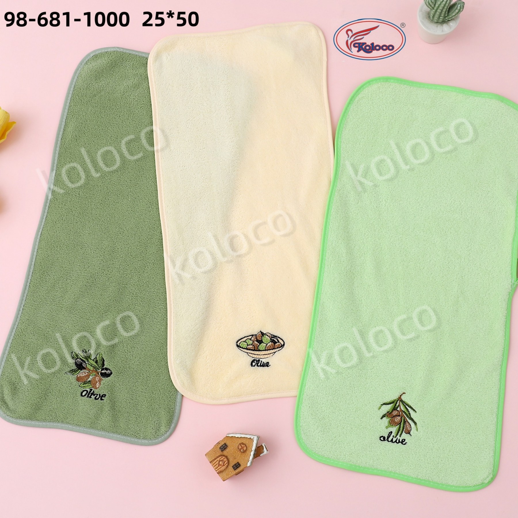 Полотенце Koloco (25*50) 98-681-1000 (деми)