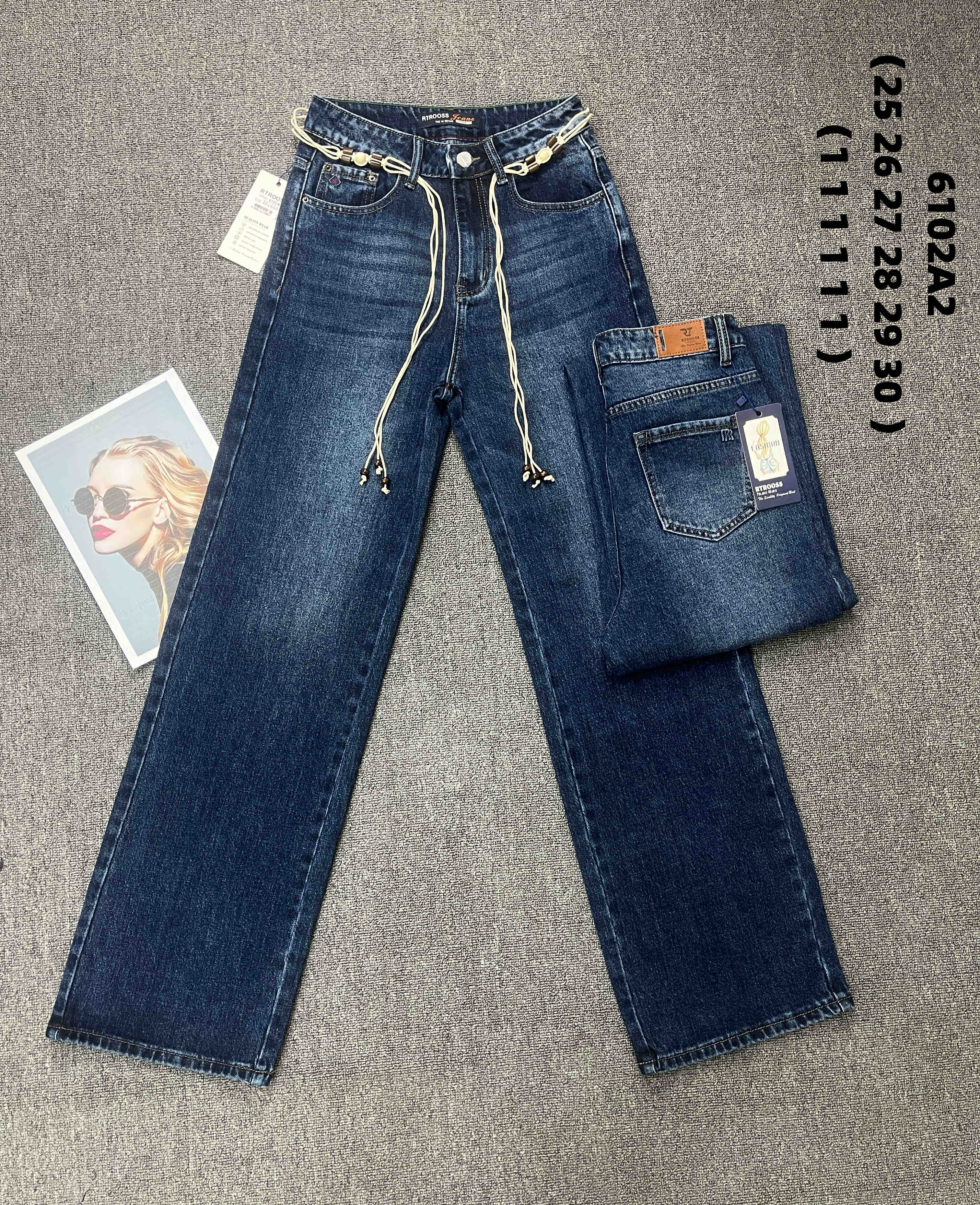 Джинсы God Baron (25-30) 6102A2 blue (деми)