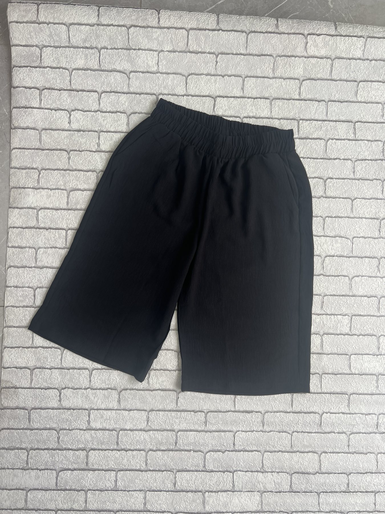 Шорты Valentina (48-58) 001 black (лето)