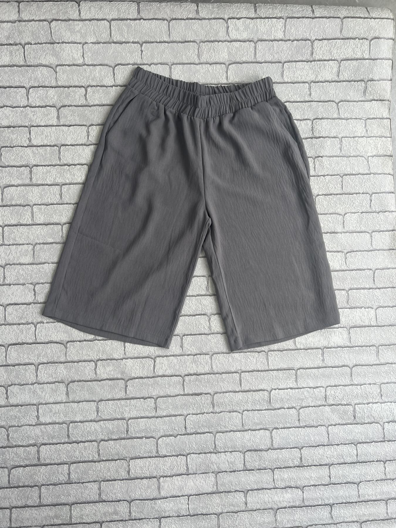 Шорты Valentina (48-58) 001 grey (лето)